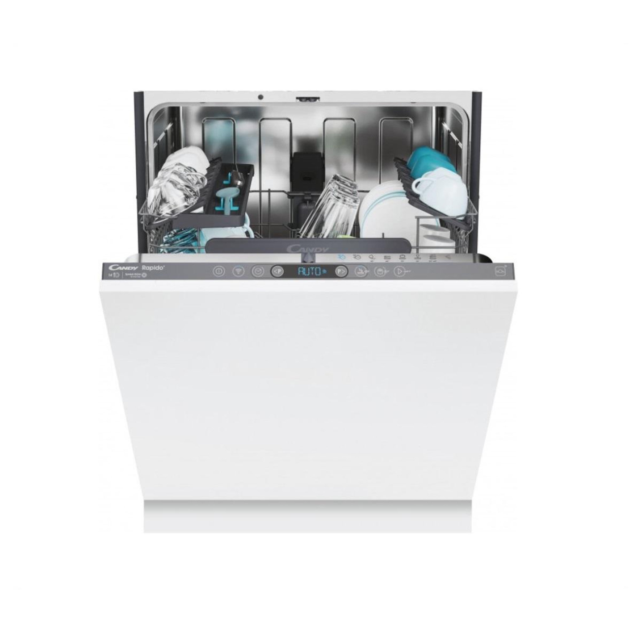 Candy Lave-vaisselle 60cm 14 couverts 44db tout intégrable - ci4c4f0pa