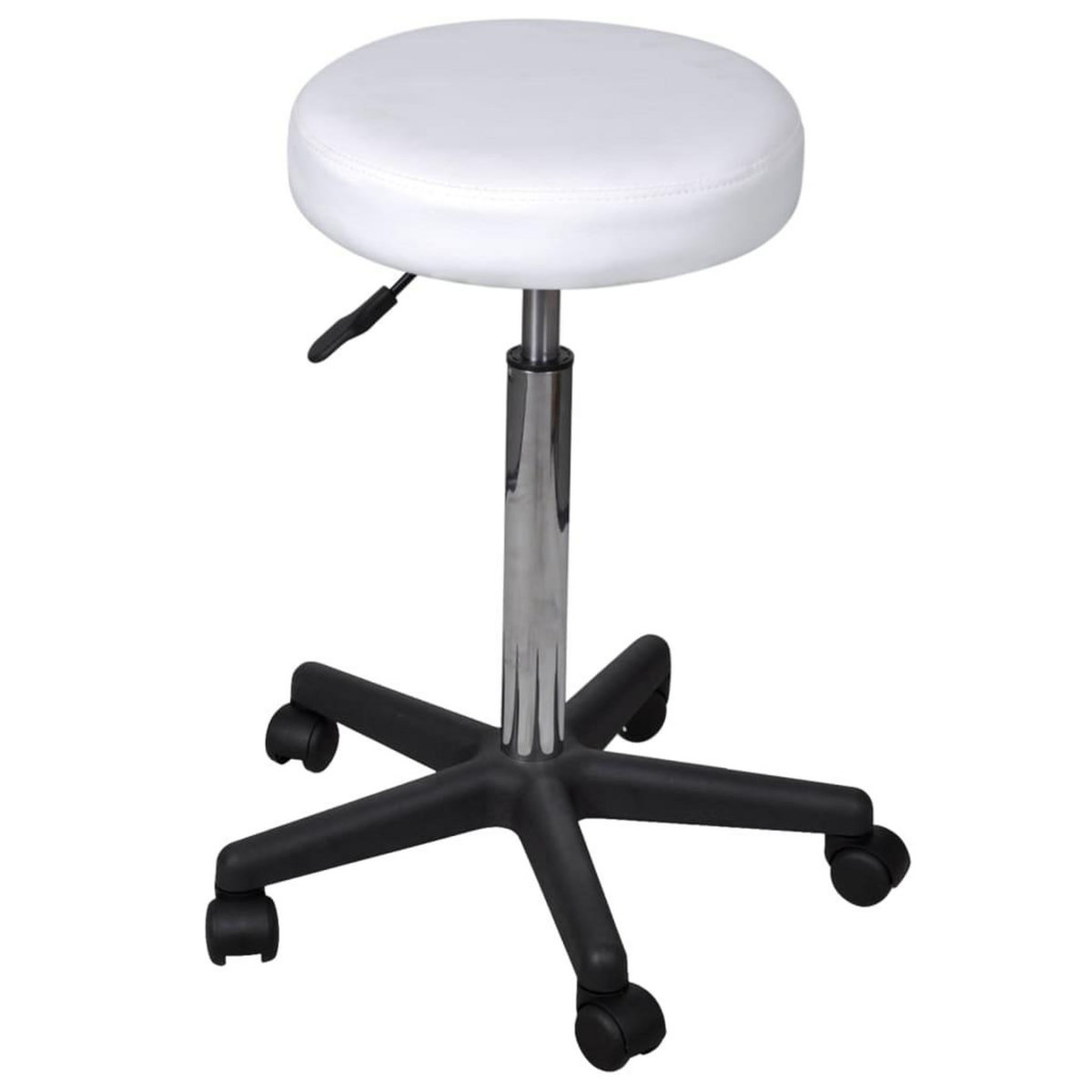 VIDAXL Tabouret de bureau Blanc