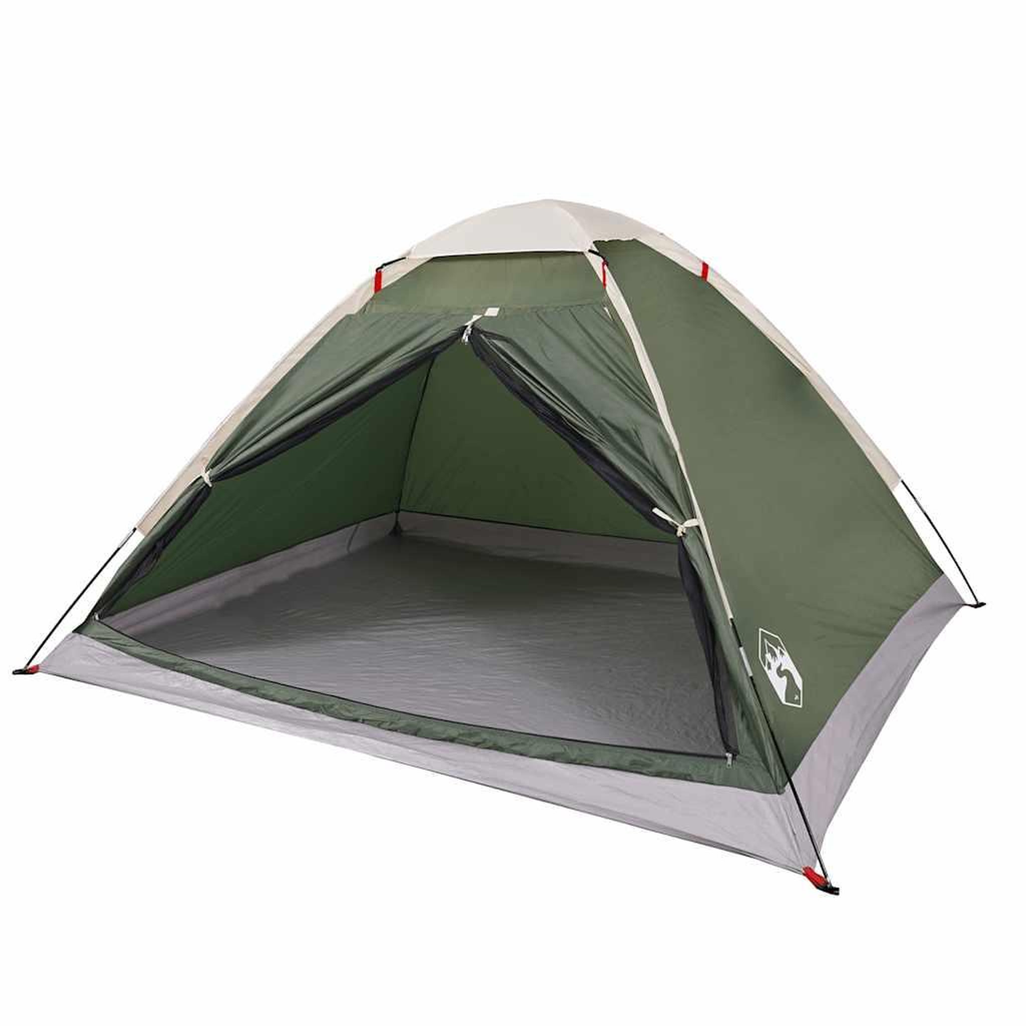 Voir la diapositive 4 : VIDAXL Tente de camping a dome 2 personne vert impermeable