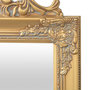Voir la diapositive 4 : VIDAXL Miroir sur pied Style baroque 160x40 cm Dore