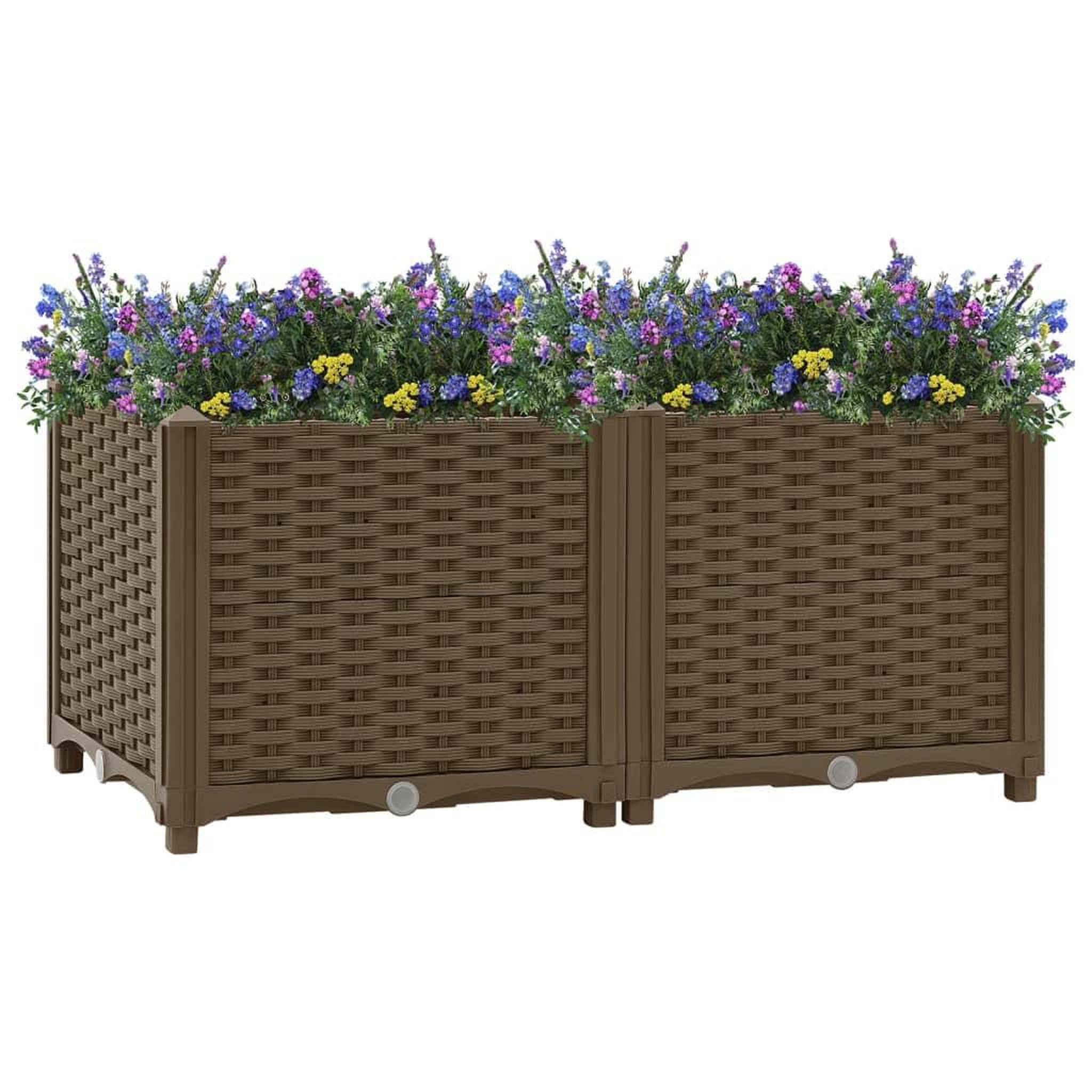 Voir la diapositive 2 : VIDAXL Lit sureleve 80x40x38 cm Polypropylene