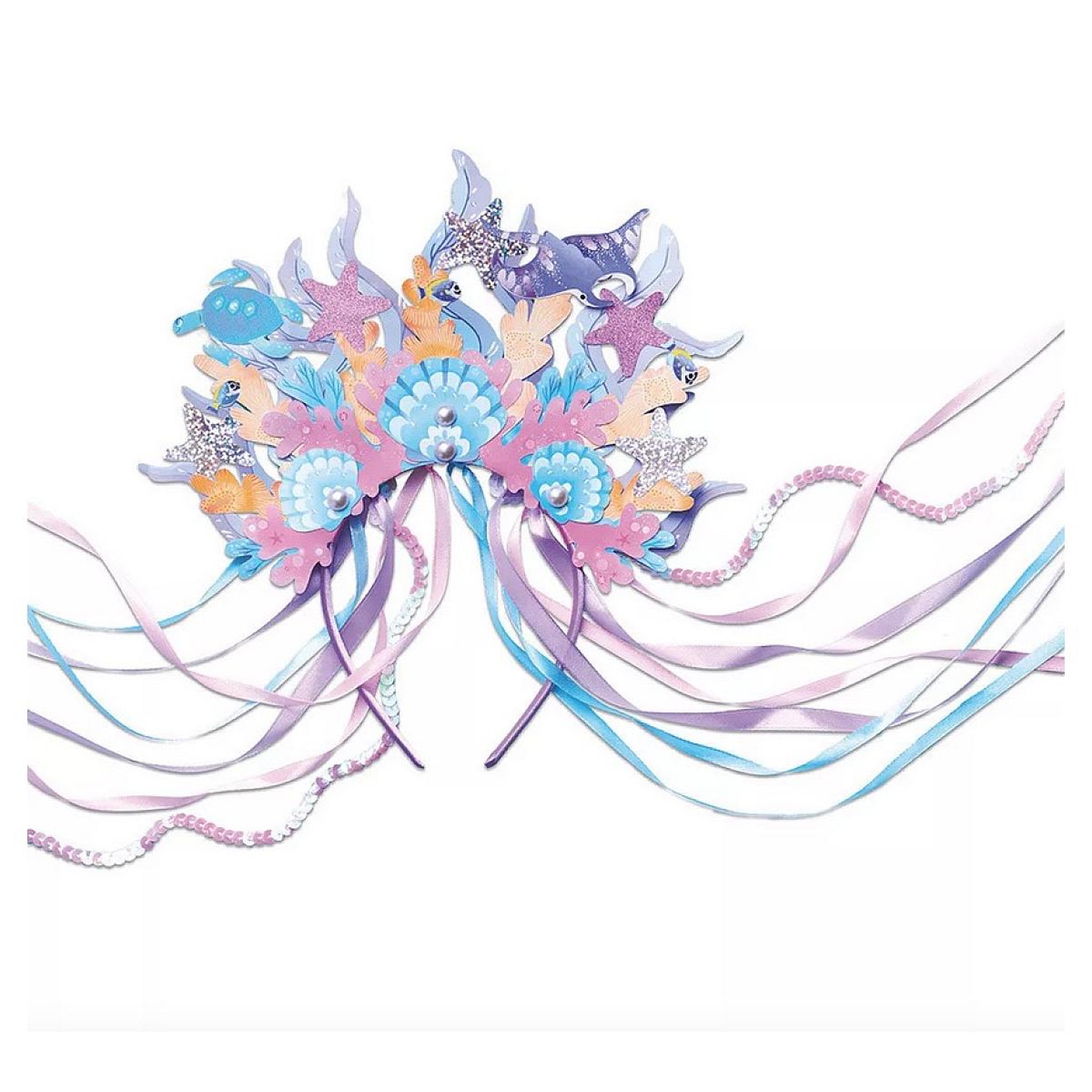 Voir la diapositive 3 : Juratoys-Janod Magic Ocean - Diademe a creer