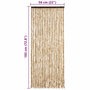 Voir la diapositive 6 : VIDAXL Moustiquaire Beige 56x185 cm Chenille