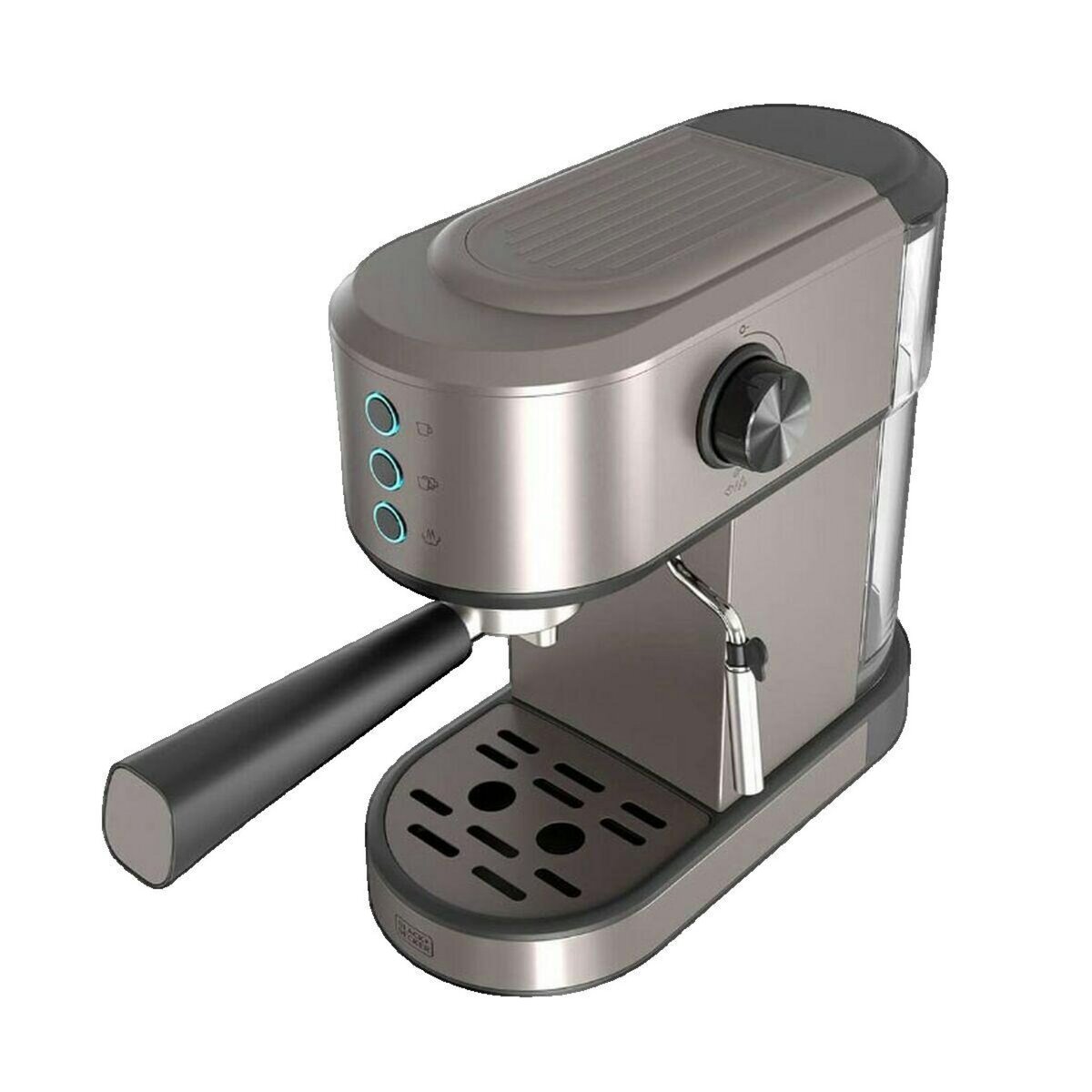 Black et Decker Cafetière Black+Decker Espresso BXCO1350E Argenté