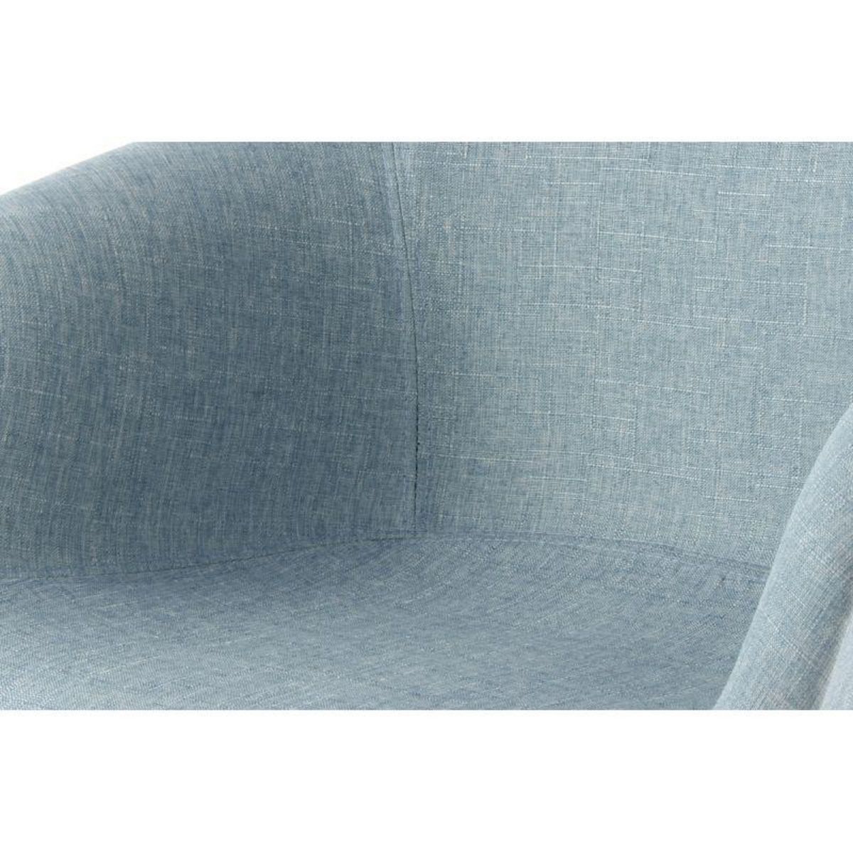 Paris Prix Lot de 2 Chaises Design  Winston  80cm Bleu