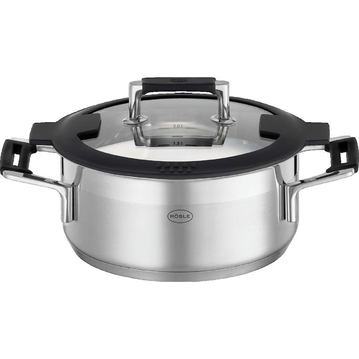 ROSLE Casserole roesle RÖSLE SILENCE PRO 20 cm inox 18/10