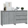 Voir la diapositive 3 : VIDAXL Buffets 2 pcs Sonoma gris Bois d'ingenierie