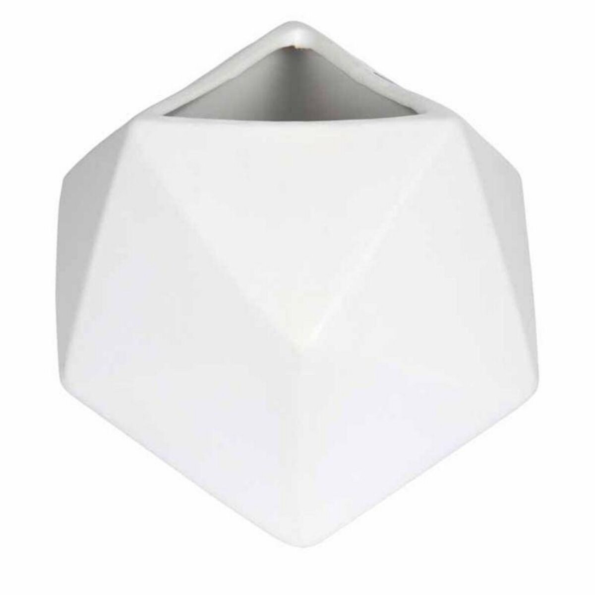 Paris Prix Vase Déco en Céramique  Geometrik  15cm Blanc