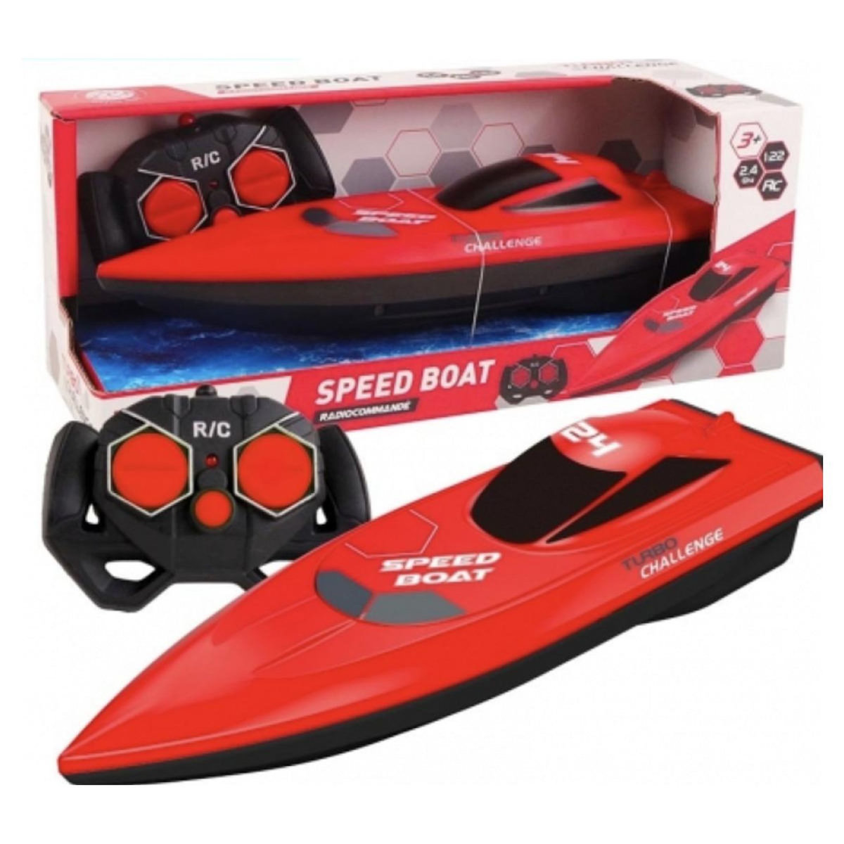 TURBO CHALLENGE bateau - speed boat - rc 26cm