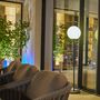 Voir la diapositive 3 : Lumisky Lampadaire extérieur sans fil LUNY Blanc Polyéthylène H150CM