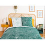 Voir la diapositive 2 : Home collection Parure housse de couette 100% coton bci adouci 57 fils mig - tilda