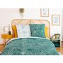 Voir la diapositive 2 : Home collection Parure housse de couette 100% coton bci adouci 57 fils mig - tilda