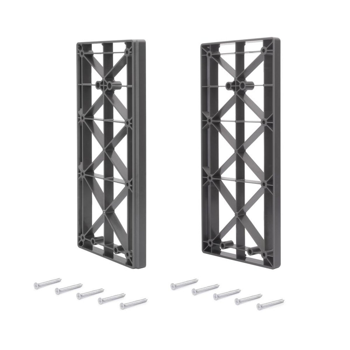 EMUCA SRL Accessoire latéral pour penderie rabattable pour armoire Sway -  Plastique -  Titane