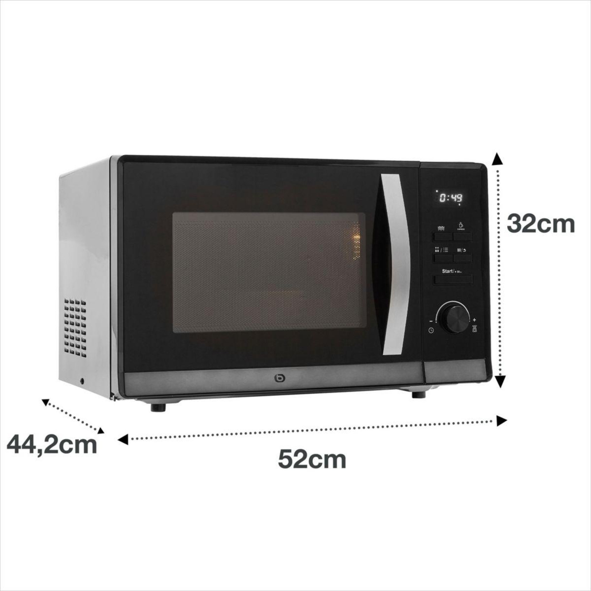 Voir la diapositive 5 : ESSENTIEL B Micro ondes EM301n 30L
