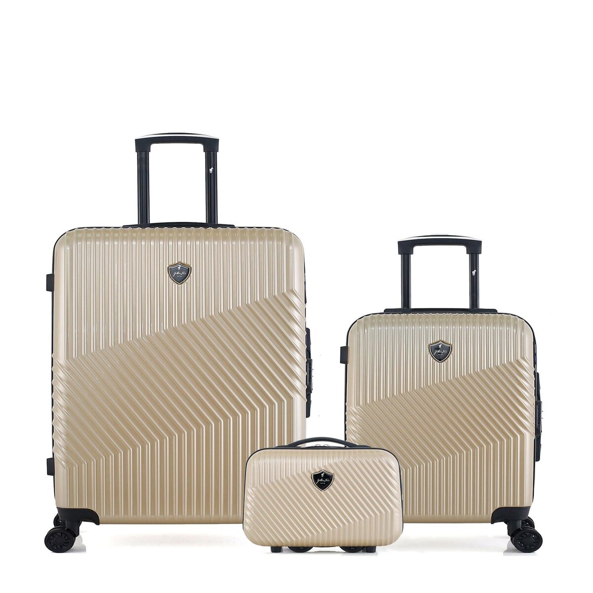 GENTLEMAN FARMER Lot de 3 - Valises grand format, cabine et vanity PETER