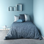 Home collection Parure de drap 100% coton zoe. Coloris disponibles : Beige