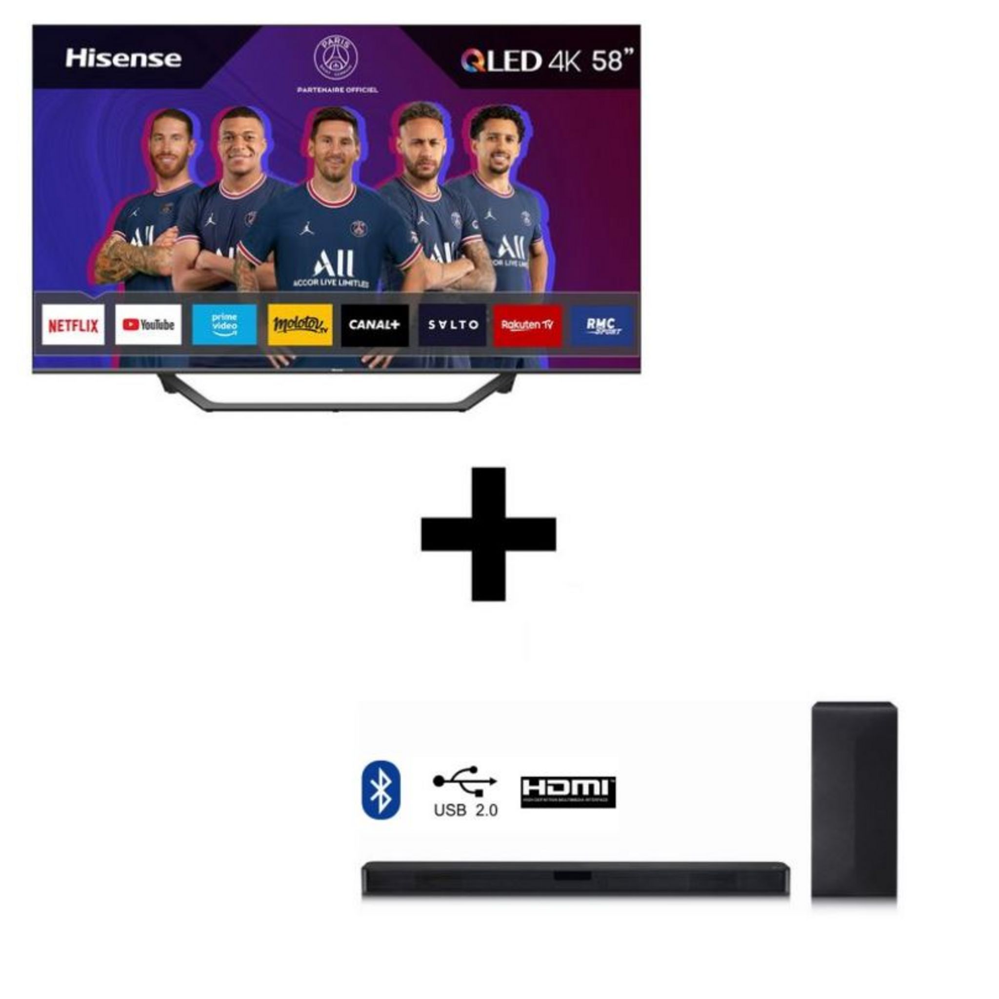 KIT DE LED'S ((NUEVOS)) PARA TV HISENSE / TOSHIBA ((4 PIEZAS)) / NUMERO