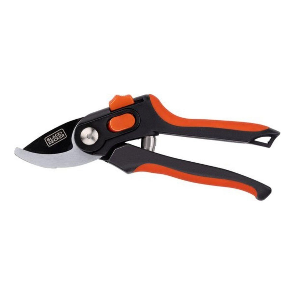 Black et Decker Sécateur de jardin 20.3cm Lame en acier trempé Coupe 13mm Cisaille de jardin Black et Decker