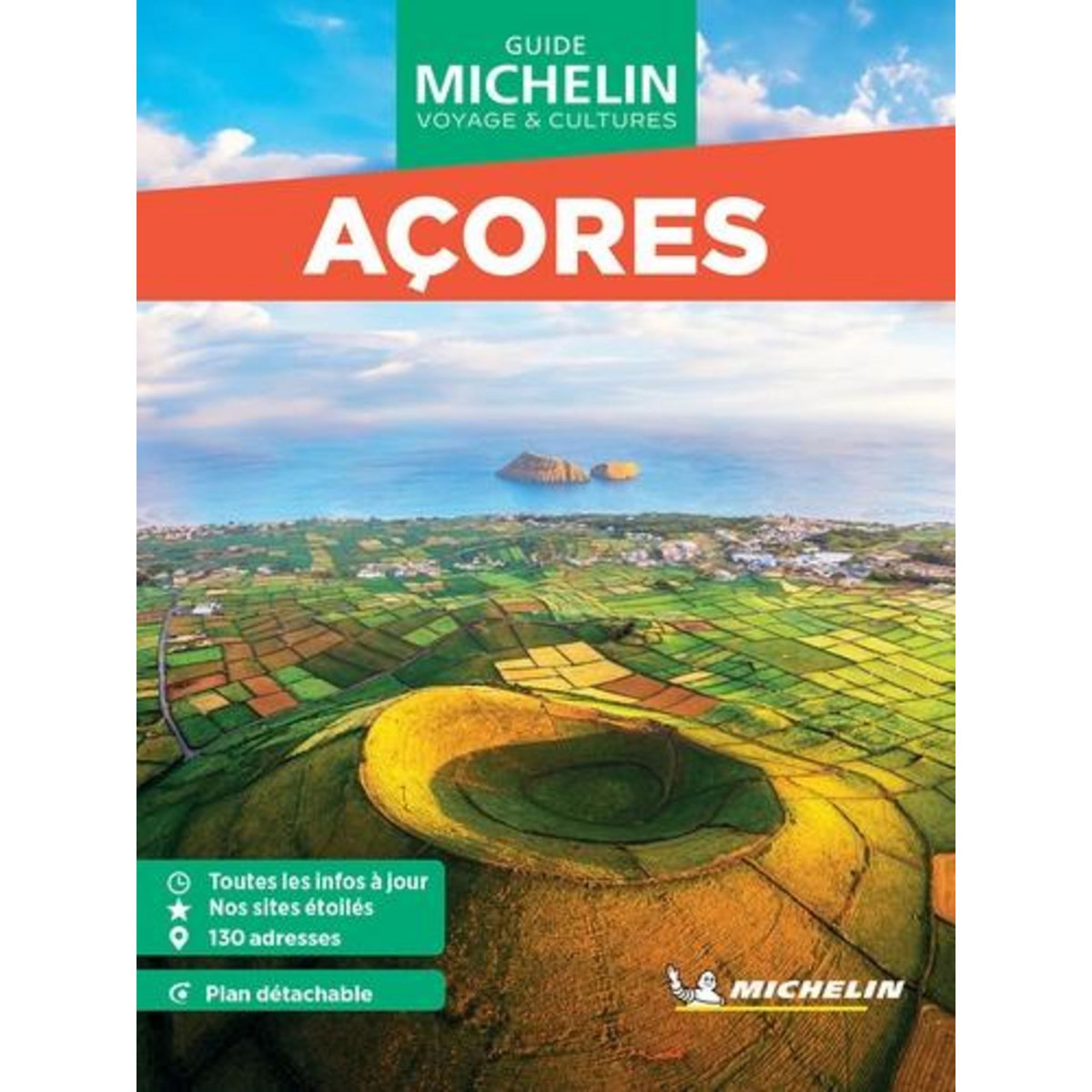 ACORES. EDITION 2024. AVEC 1 PLAN DETACHABLE, Michelin