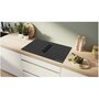 Voir la diapositive 5 : BOSCH Table de cuisson aspirante induction 4 feux 7400w noir - PVQ811H26E