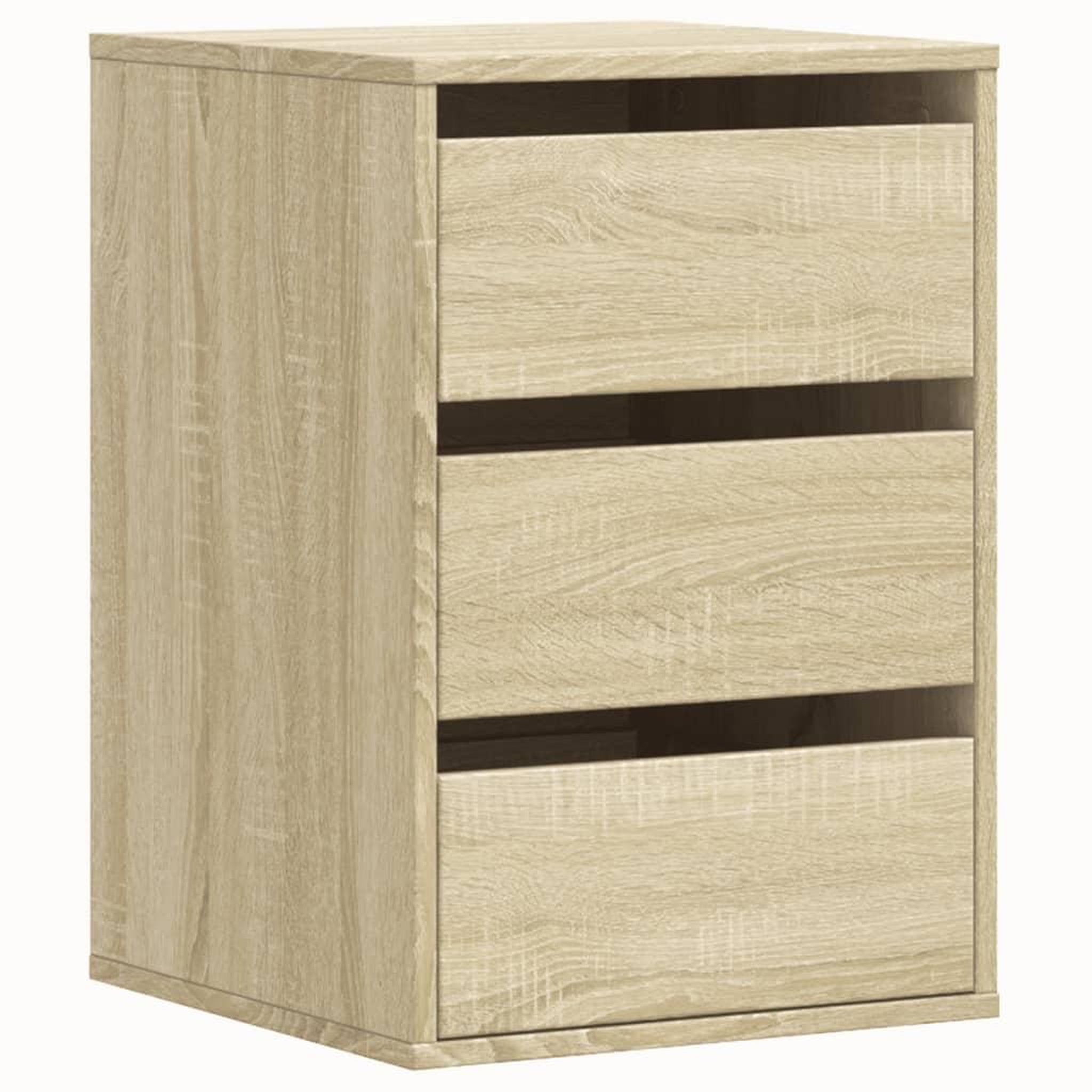 Voir la diapositive 2 : VIDAXL Commode d'angle chene sonoma 40x41x58 cm bois d'ingenierie