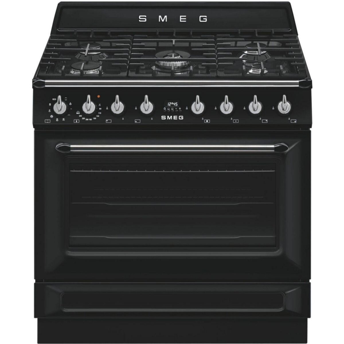 SMEG Piano de cuisson gaz TR90GMBL