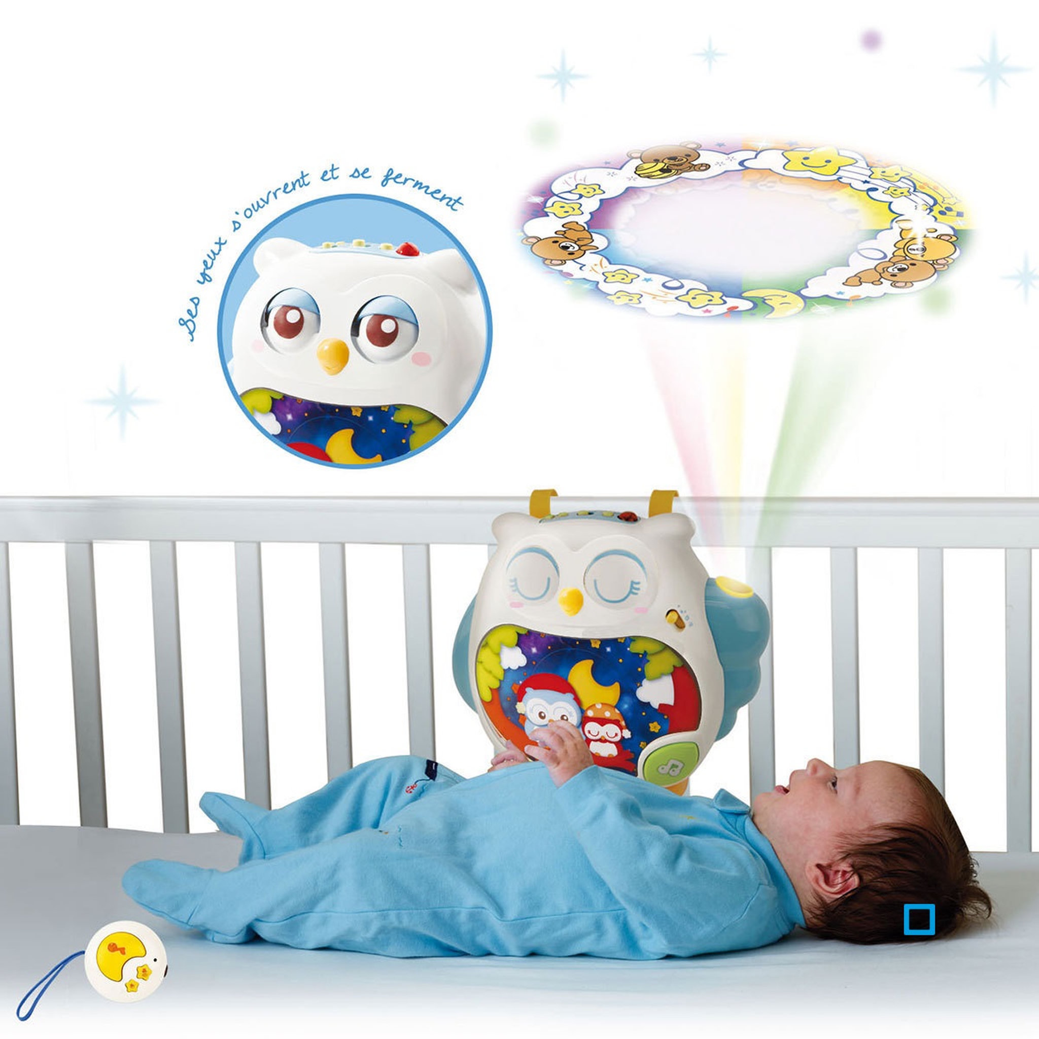 Voir la diapositive 3 : VTECH Ma Veilleuse Lumi Hibou