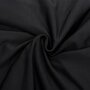 VIDAXL Housse extensible de canape Noir Jersey de polyester