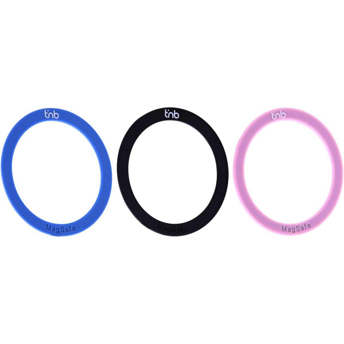 TNB Patch magnétique adhésives Magsafe x3 - bleu/noir/rose