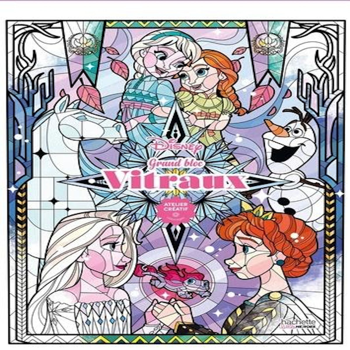 GRAND BLOC VITRAUX, Mademoiselle Renarde