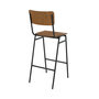 Voir la diapositive 3 : Rendez vous déco Lot de 2 chaises de bar 75 cm en bois-Clem