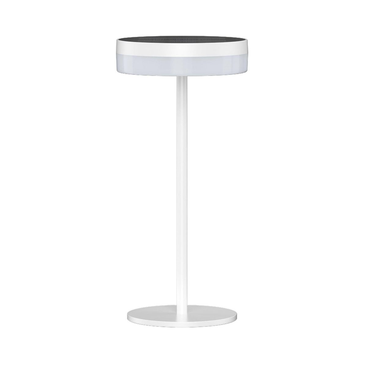 Lumisky Lampe de table solaire VIVIA Blanc Aluminium H27cm