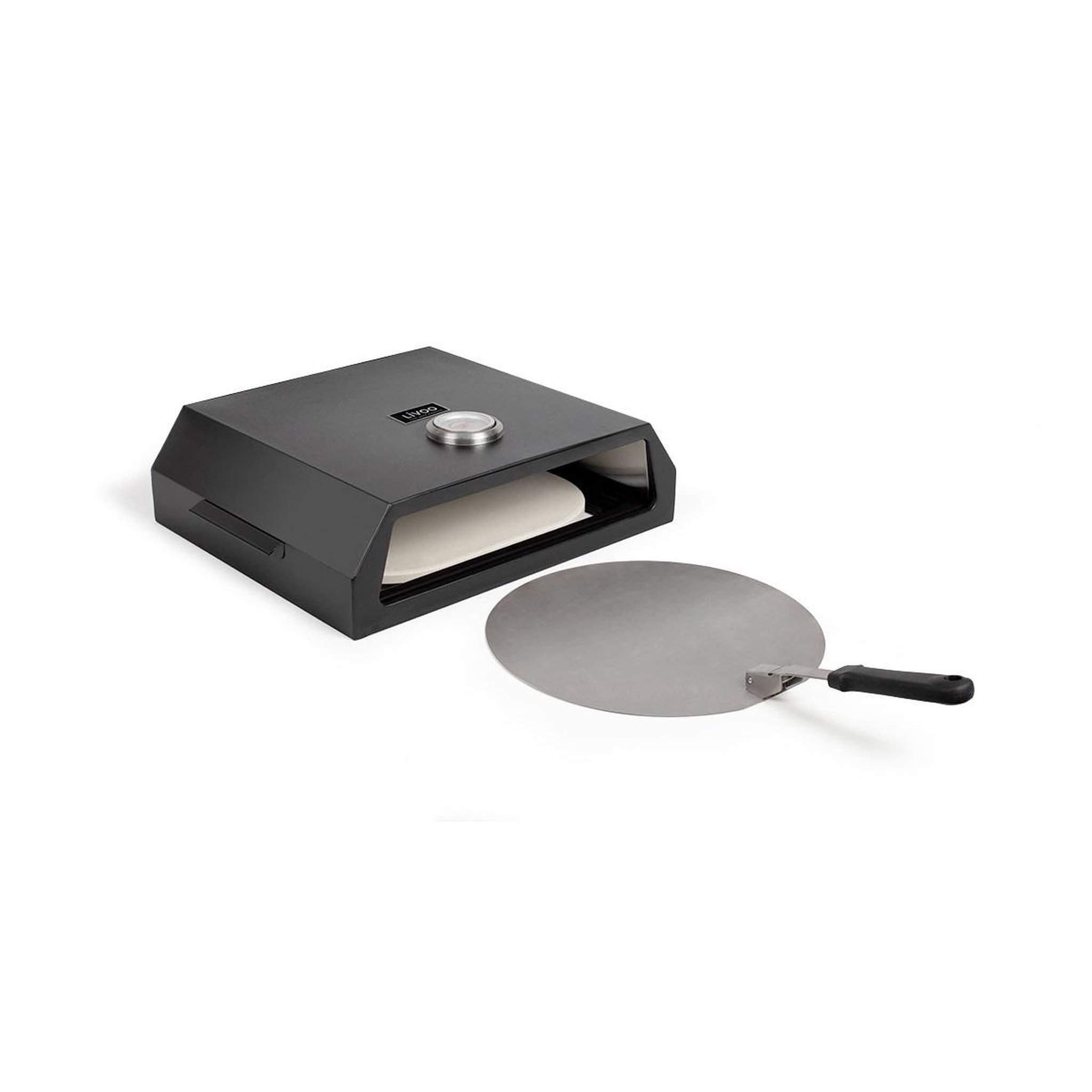 Voir la diapositive 5 : LIVOO Four à pizza pour barbecue - gs149