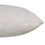 Voir la diapositive 2 : ATMOSPHERA Coussin Déco Relief  Delor  40x40cm Blanc