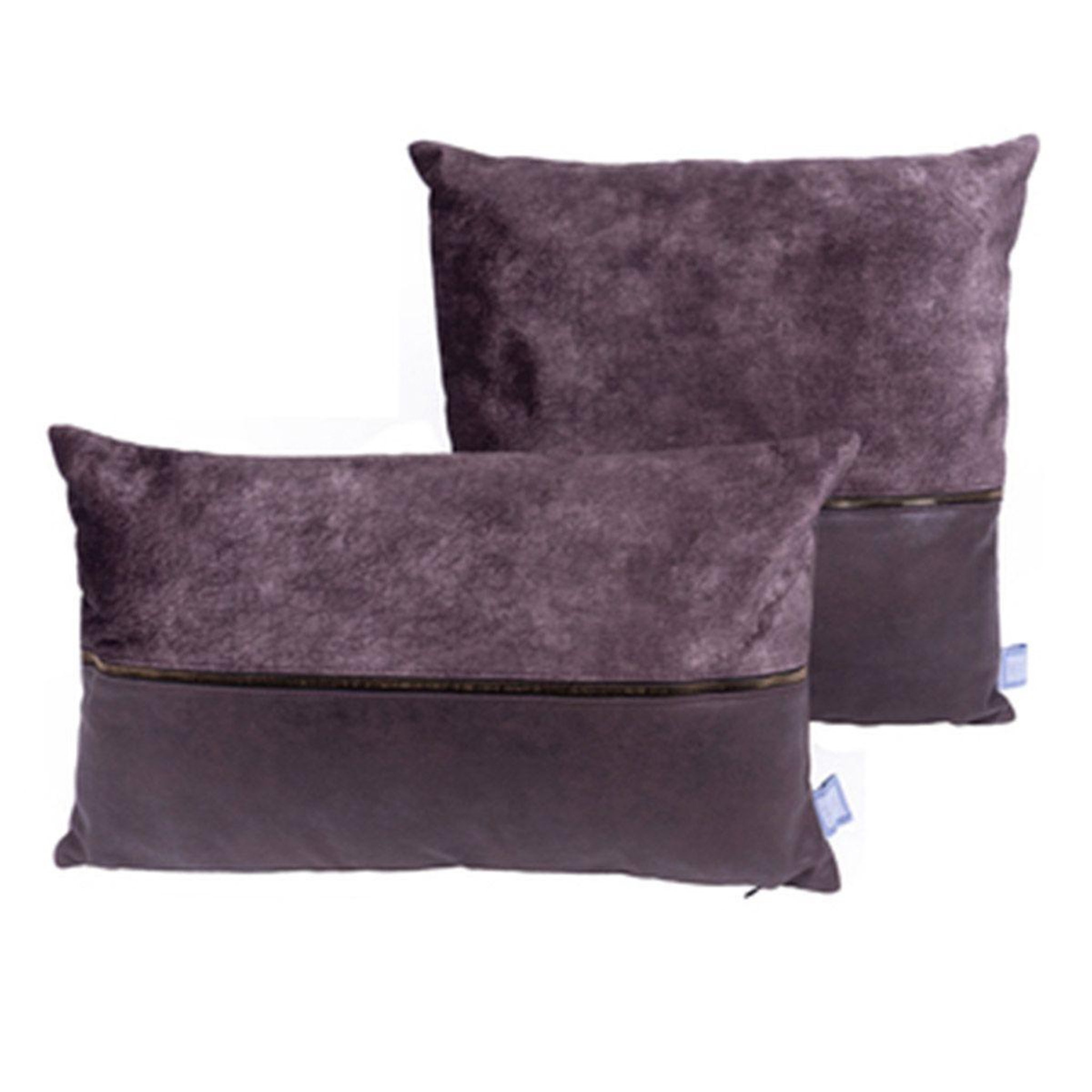 Paris Prix Lot de 2 coussins déco  picco  30x50cm gris