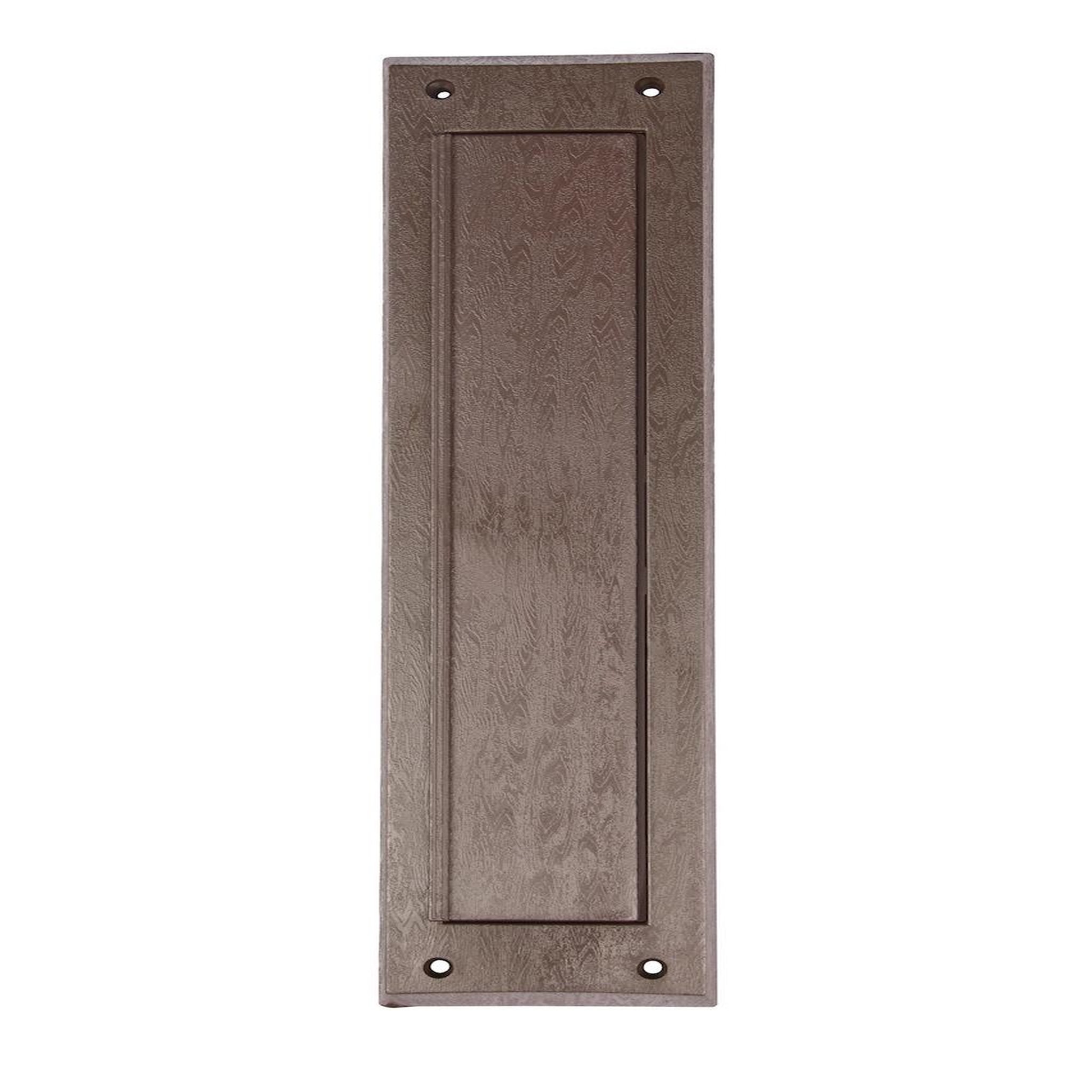 RENZ Entrée de courrier - PVC brun - largeur 34 cm