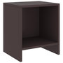 Voir la diapositive 2 : VIDAXL Tables de chevet 2 pcs Marron fonce 35x30x40 cm Bois de pin