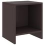 Voir la diapositive 2 : VIDAXL Tables de chevet 2 pcs Marron fonce 35x30x40 cm Bois de pin