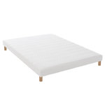 IDLITERIE Sommier à lattes blanc. Coloris disponibles : Blanc