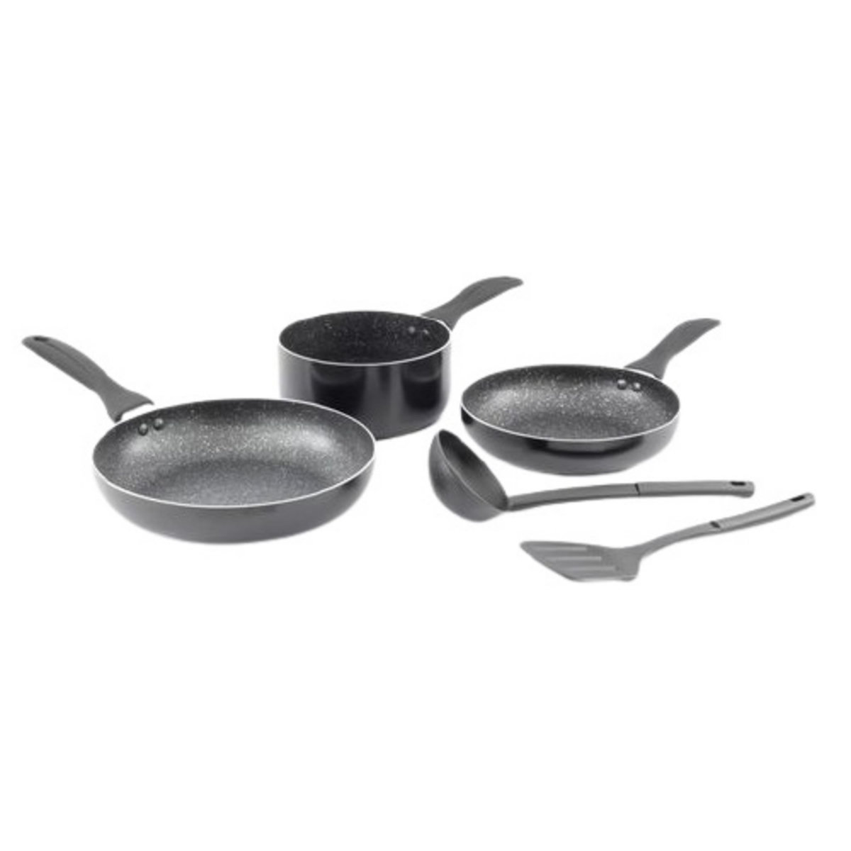 Fortus Batterie de cuisine 5 pièces en aluminium