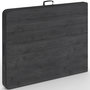 Voir la diapositive 6 : ID MARKET Table pliante d'appoint portable 180 CM pour camping ou réception bois noir