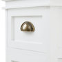 Voir la diapositive 6 : IDIMEX Chiffonnier LANDHAUS, 4 tiroirs, blanc