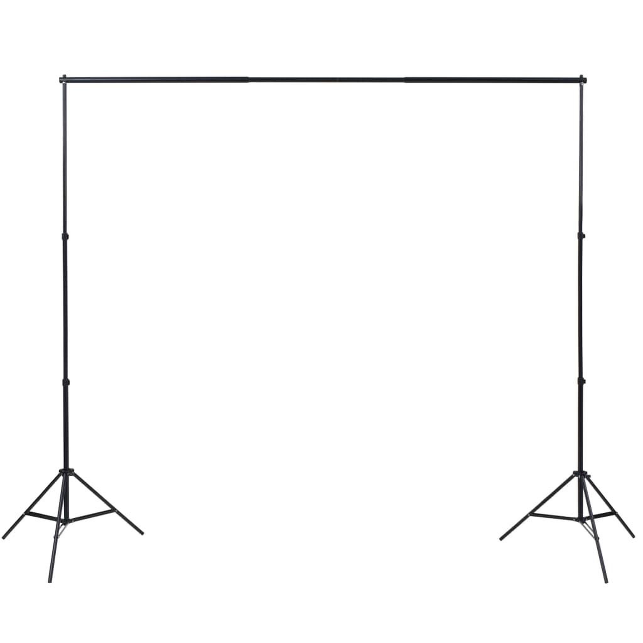 Voir la diapositive 4 : VIDAXL Kit de studio photo avec toile de fond et jeu d'eclairage