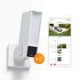 Voir la diapositive 2 : NETATMO Caméra de surveillance Wifi blanche avec sirène