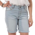 Lee Cooper Bermudas en Jean  Femme Lee Cooper Wopara. Coloris disponibles : Bleu