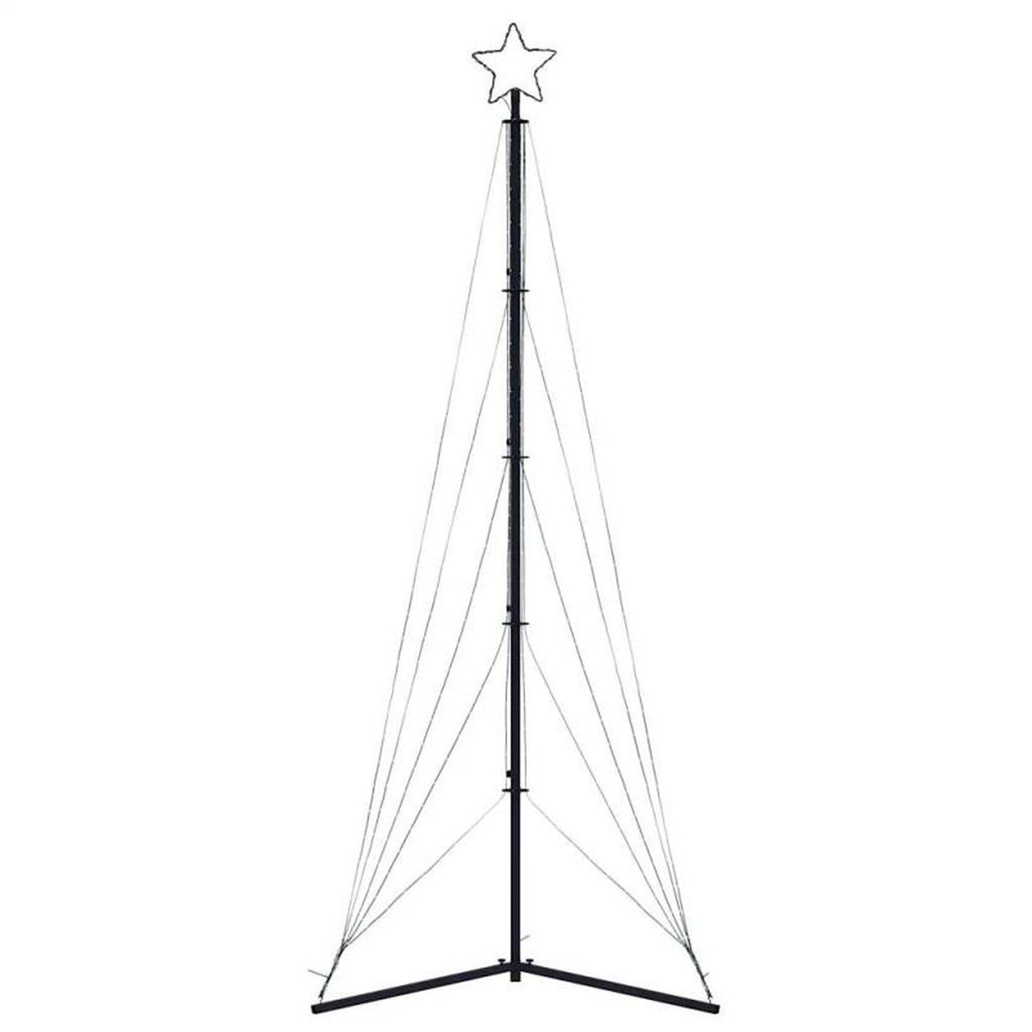 Voir la diapositive 5 : VIDAXL Guirlande de sapin de Noël 525 LED bleu 302 cm