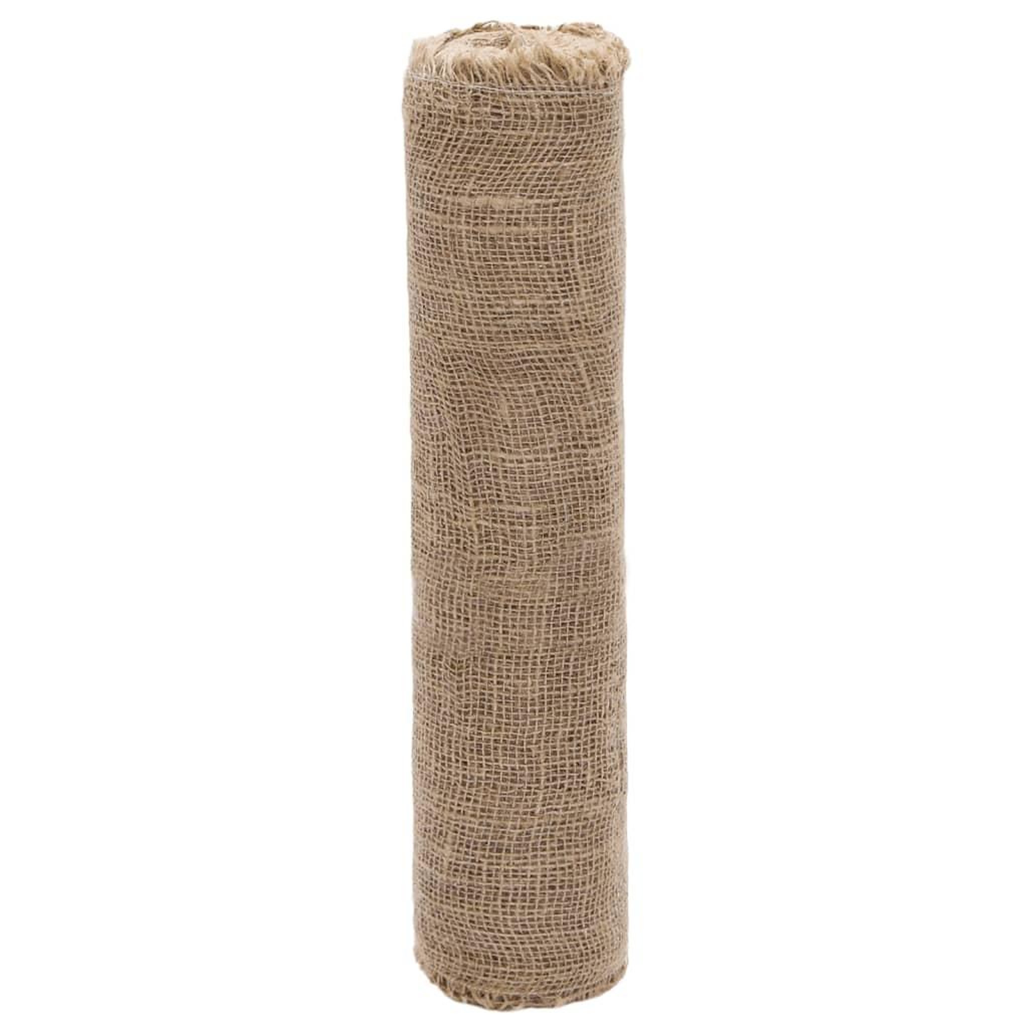 Voir la diapositive 2 : VIDAXL Rouleau de jute 0,5x50 m 100 % jute 200 g/m²