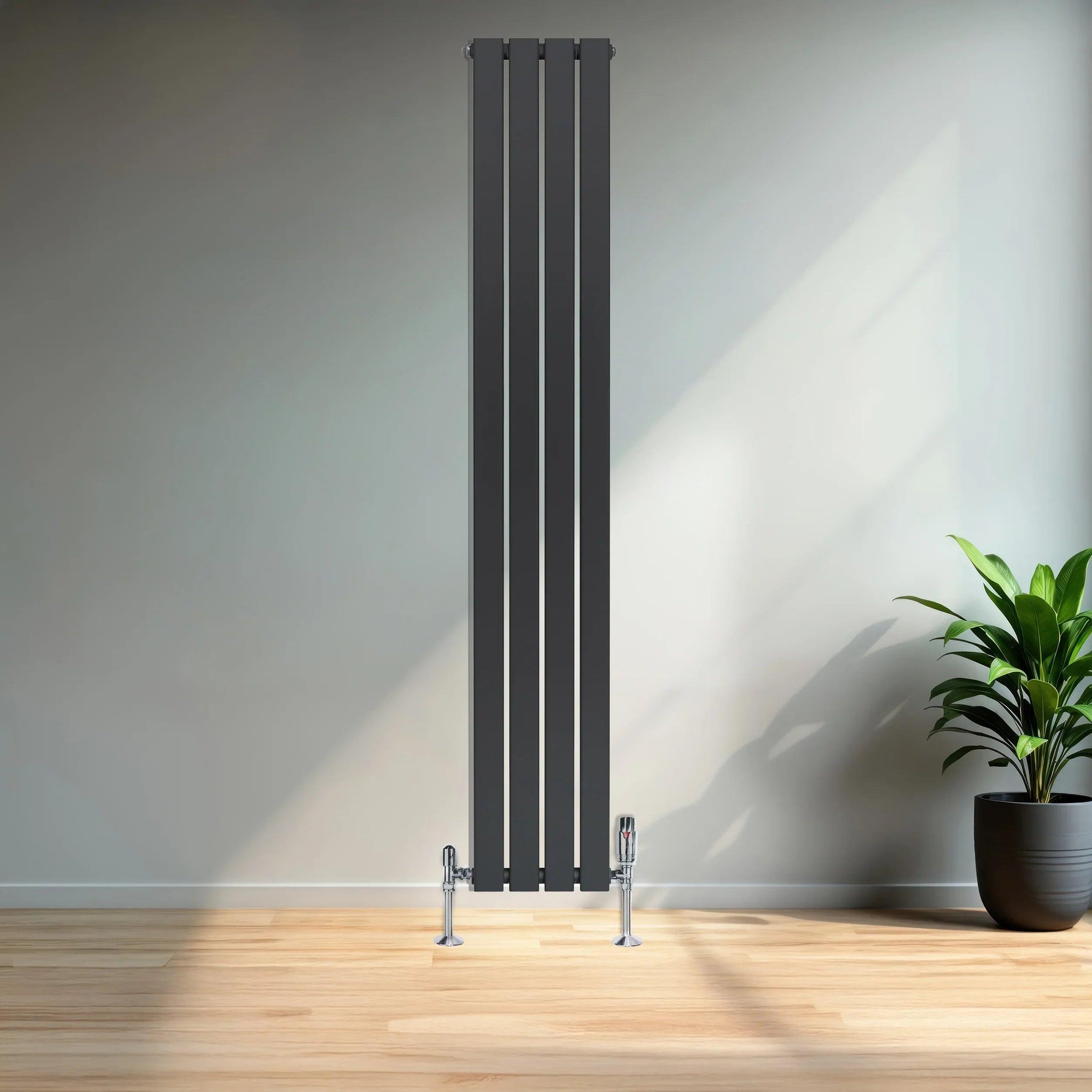Voir la diapositive 4 : MONSTERSHOP Radiateur plat à 1 panneau - 1800 x 280 mm