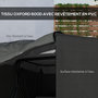 Voir la diapositive 6 : OUTSUNNY Housse de protection balancelle de jardin zippée 177 x 114 x 152 cm oxford haute densité gris