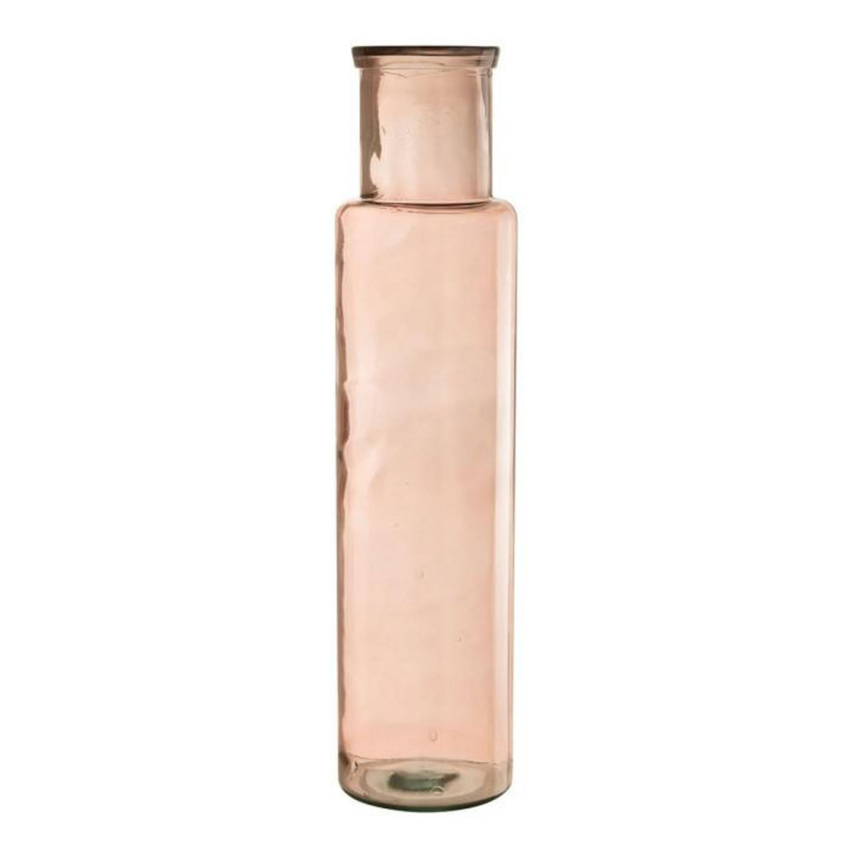 Paris Prix Vase en Verre  Bouteille  44cm Rose